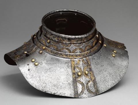 Горжет, 1550 год, предположительно из доспеха Филиппа 2, короля Испании